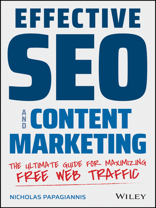 Title details for Effective SEO and Content Marketing by Nicholas Papagiannis - Available
